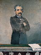 Edouard Manet Portrait of Georges Clemenceau painting
